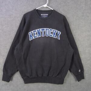 Kentucky Wildcats Sweatshirt Mens Large Champion Reverse Weave NCAA Crewneck